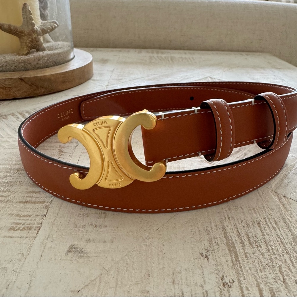 Celine Triomphe Belt